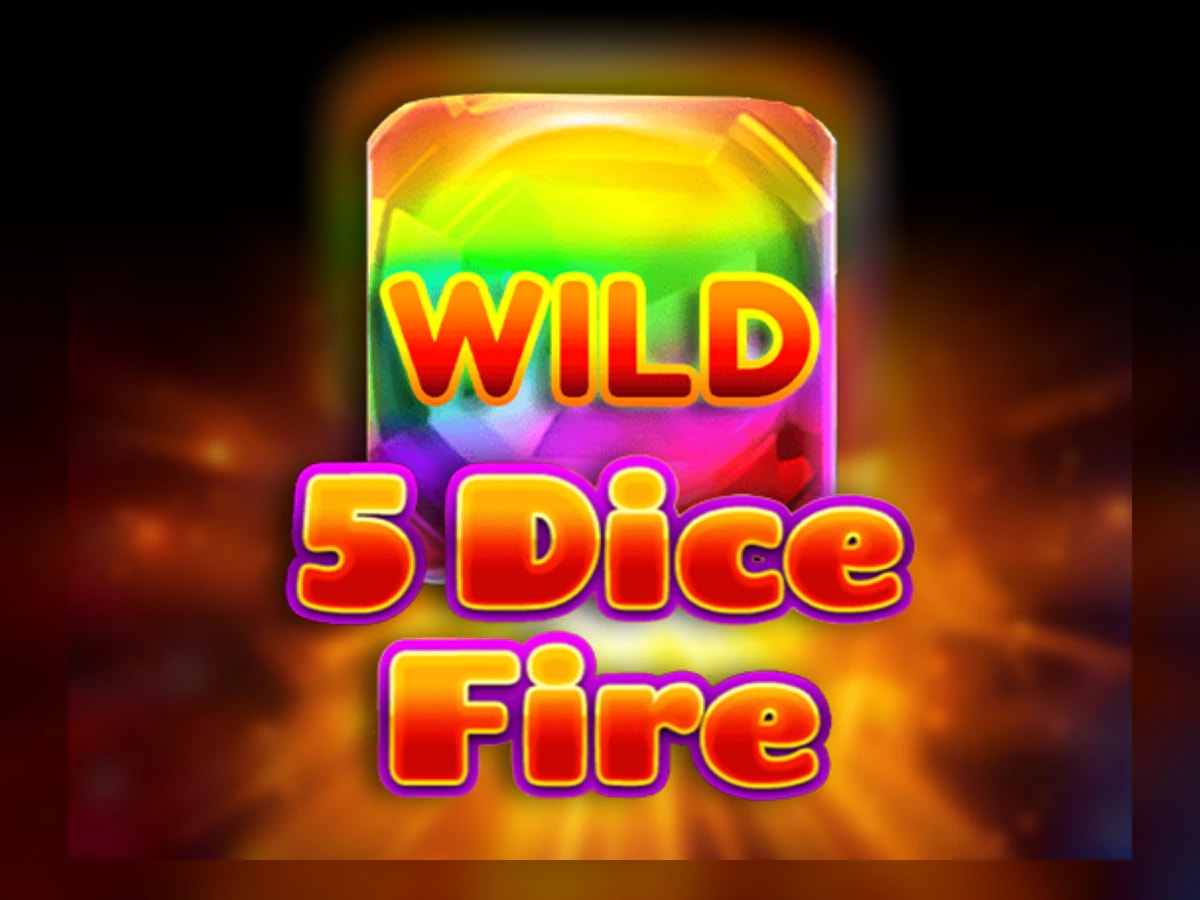 5 Dice Fire slot game artwork