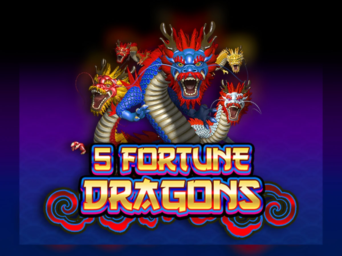 5 Fortune Dragons slot game artwork