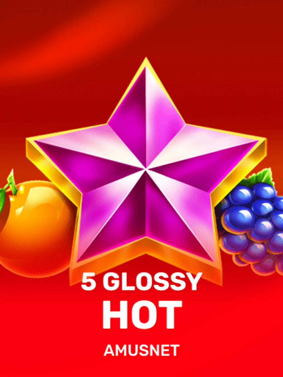 5 Glossy Hot slot game artwork