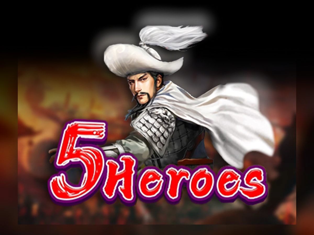 5 Heroes slot game artwork
