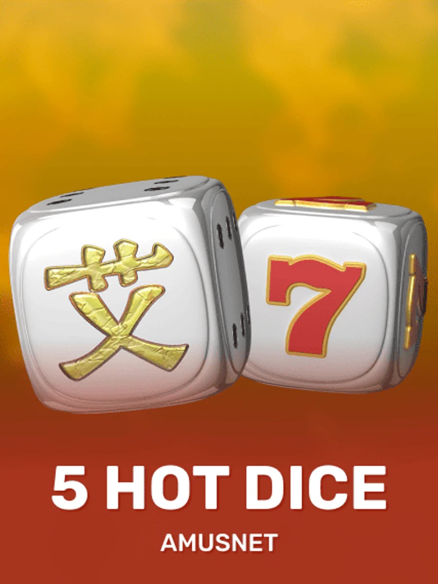 5 Hot Dice slot game artwork