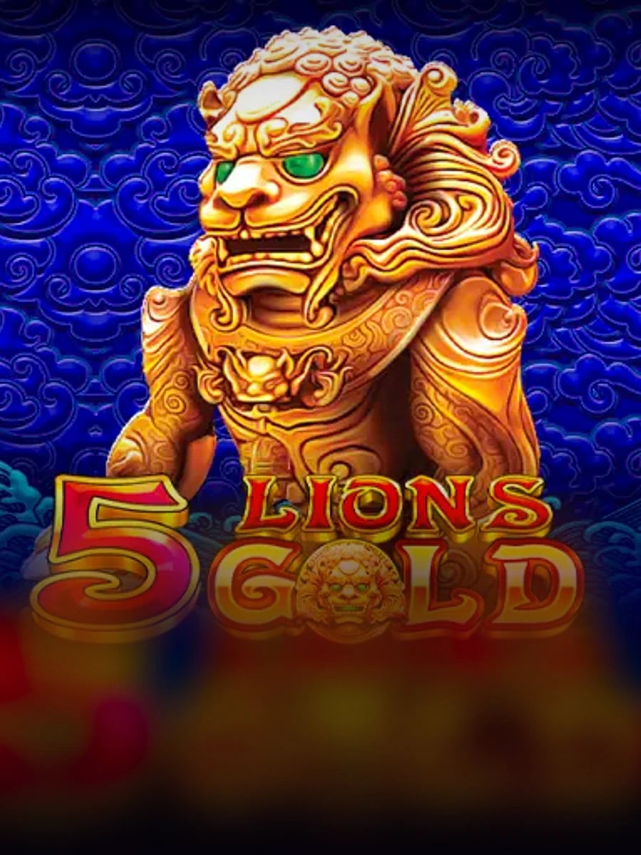 5 Lions Gold slot game artwork