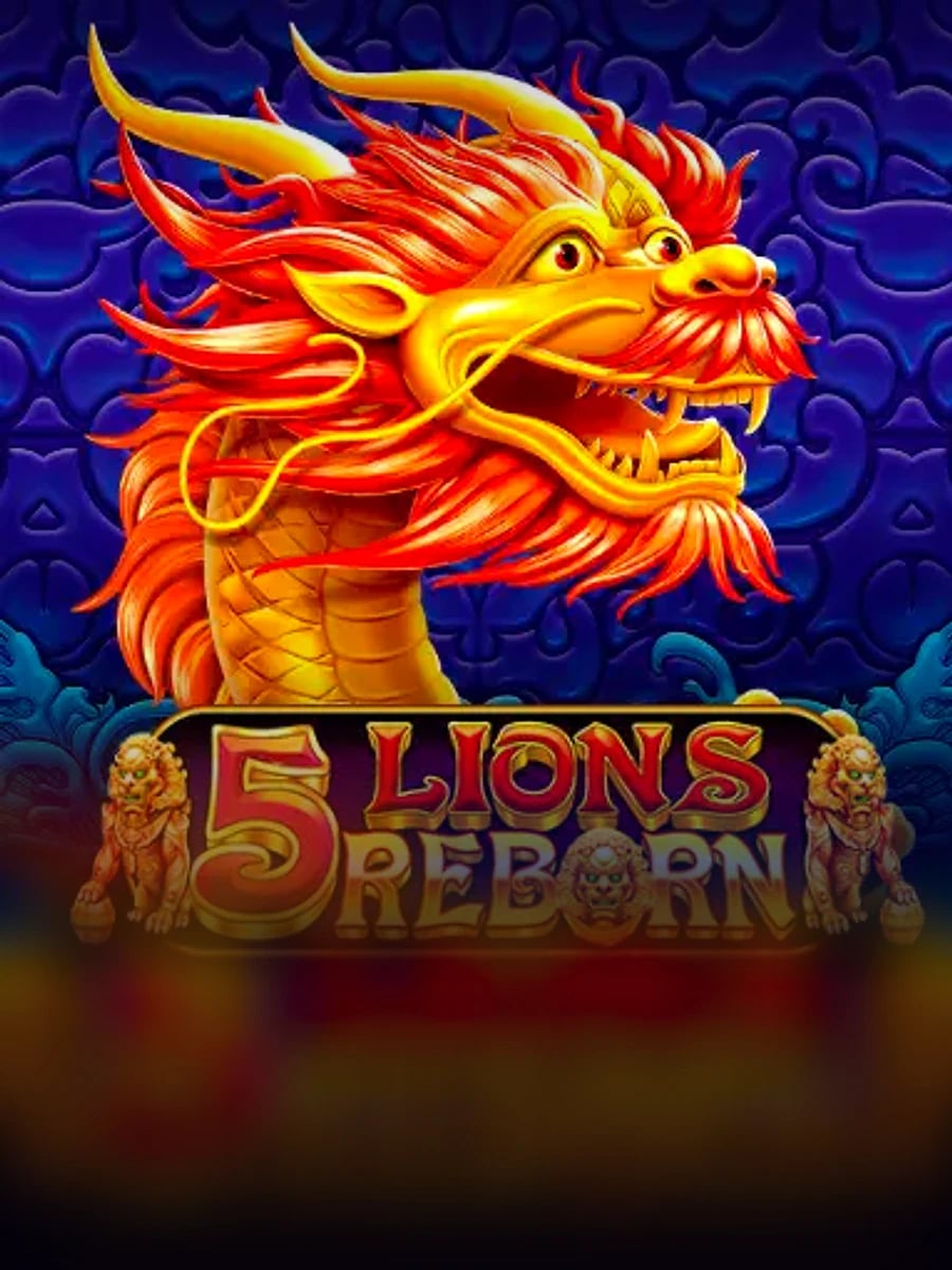 5 Lions Reborn slot game artwork