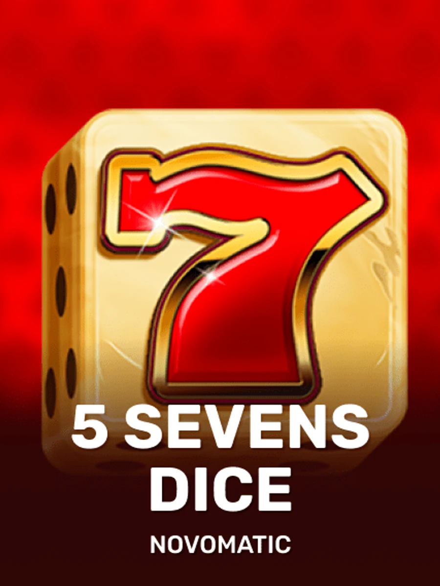 5 Sevens Dice slot game artwork