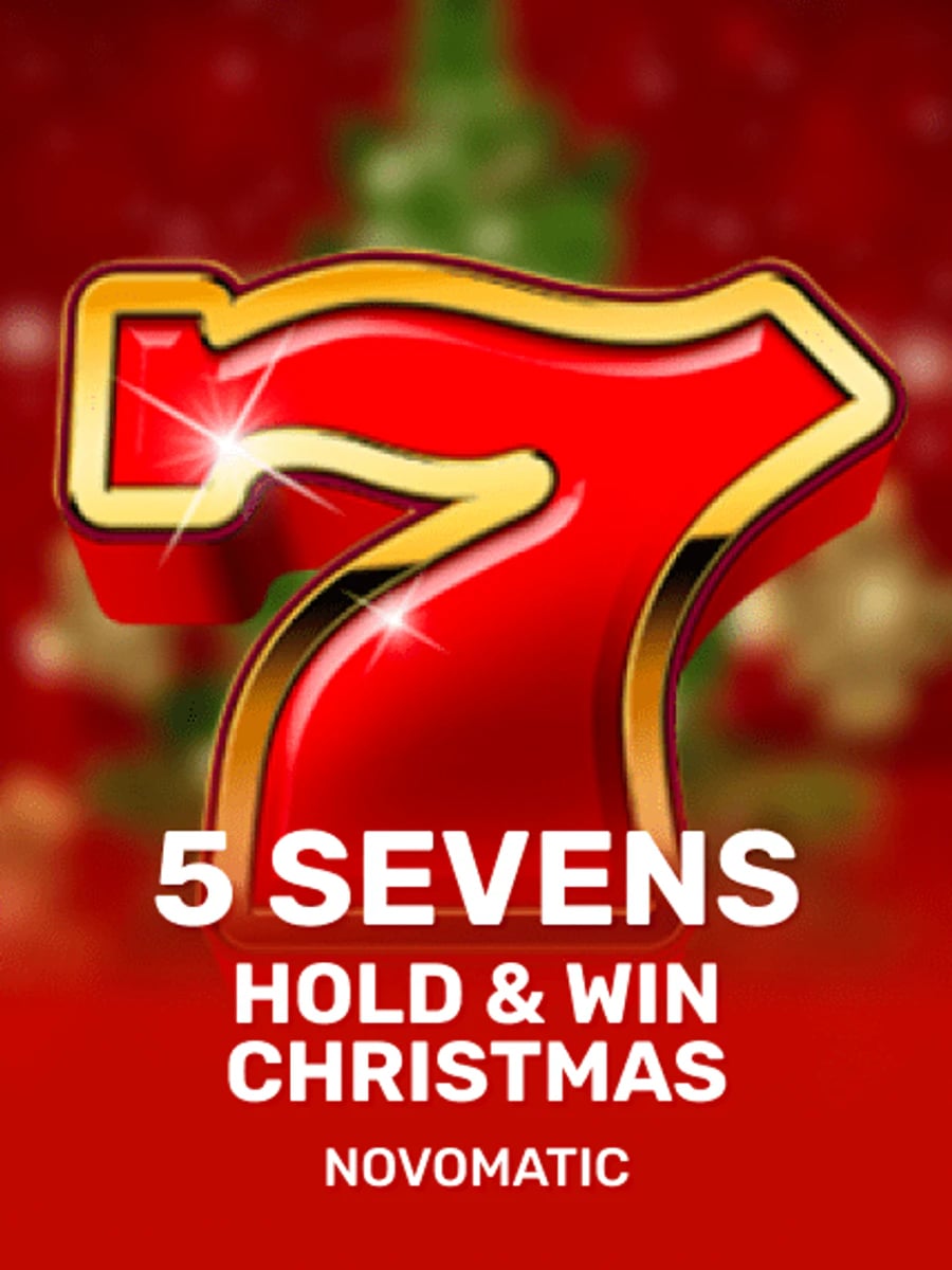 5 Sevens Hold & Win Christmas slot game artwork