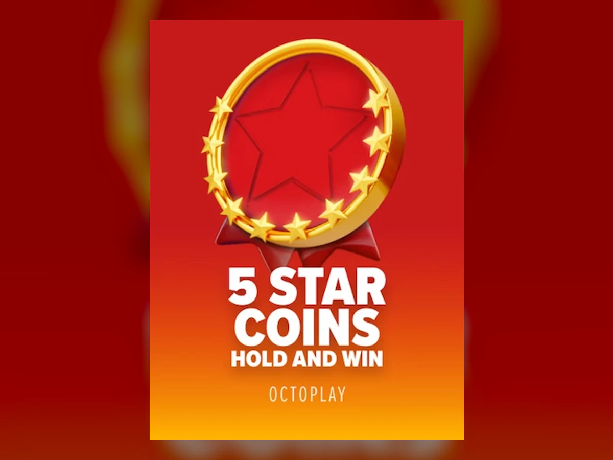 5 Star Coins: Hold & Win slot game artwork