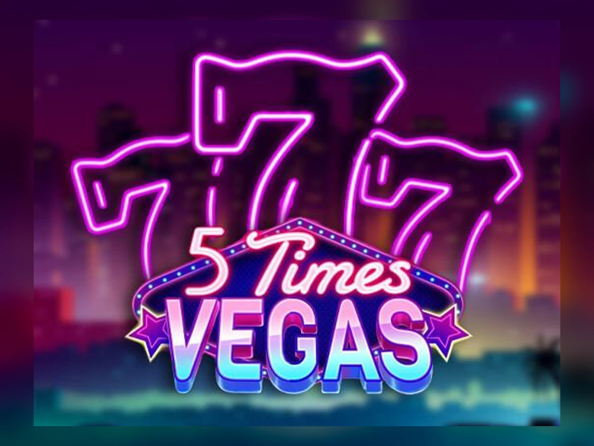 5 Times Vegas slot game artwork