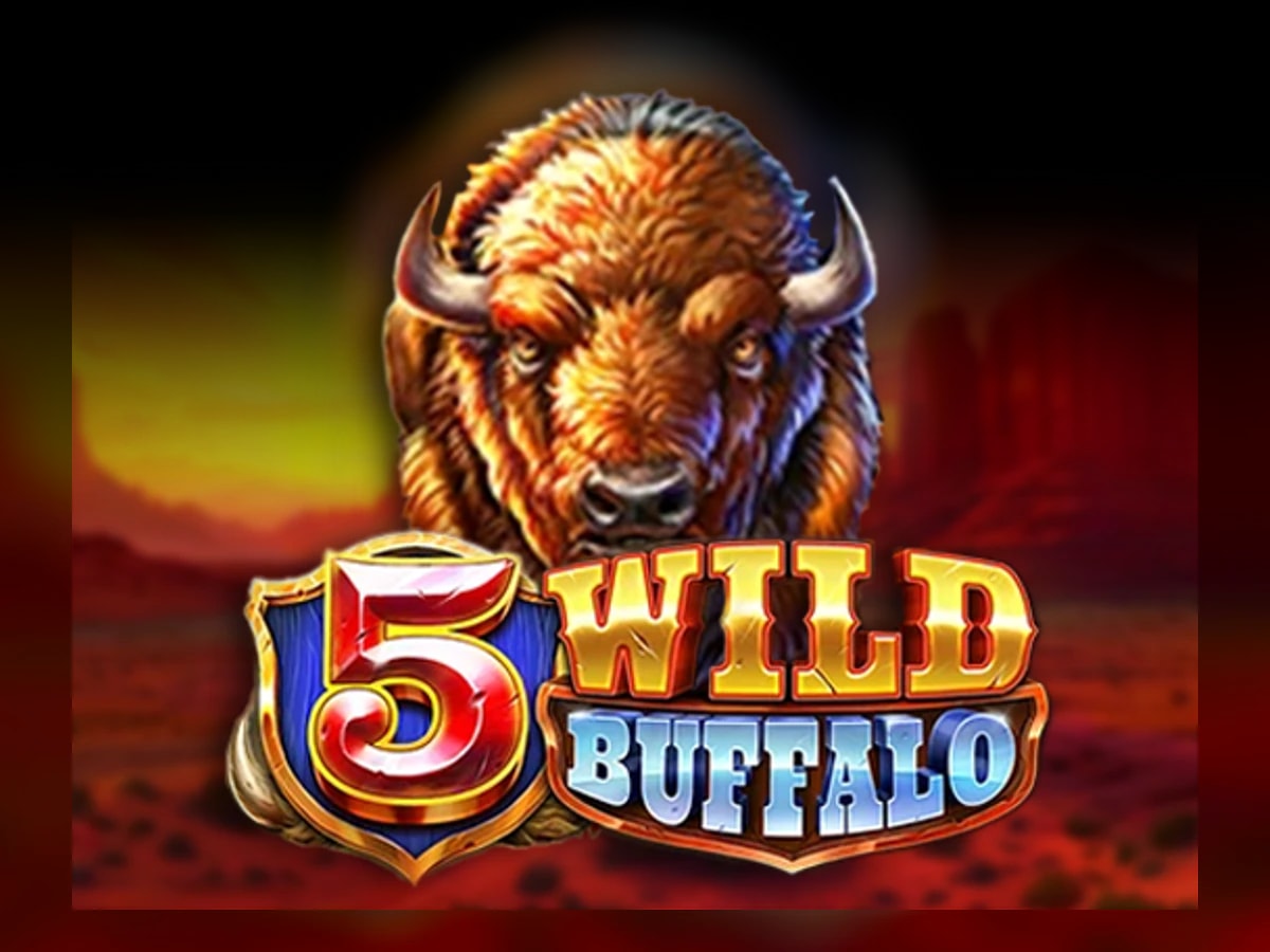 5 Wild Buffalo slot game artwork