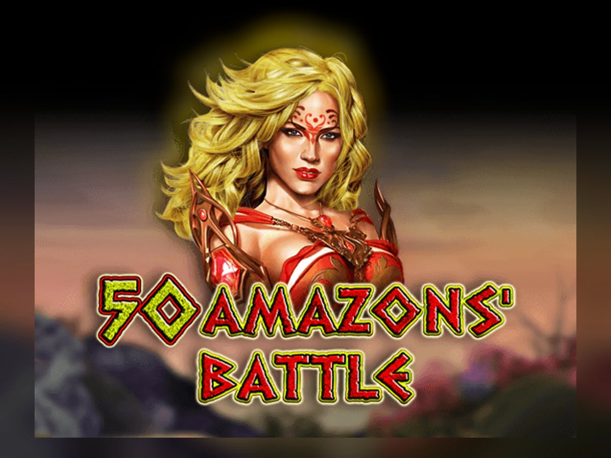 50 Amazons' Battle slot game artwork
