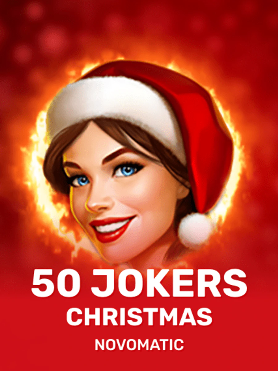 50 Jokers Christmas slot game artwork