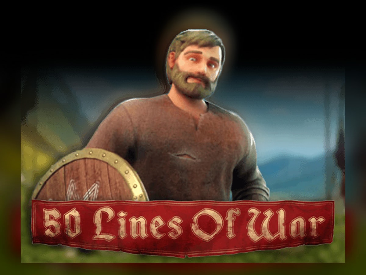 50 Lines of War slot game artwork