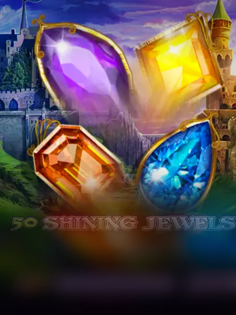 50 Shining jewels slot game artwork