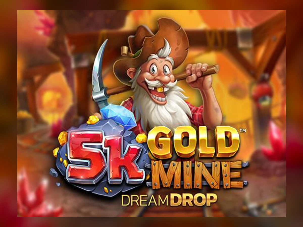 5k Gold Mine Dream Drop slot game artwork