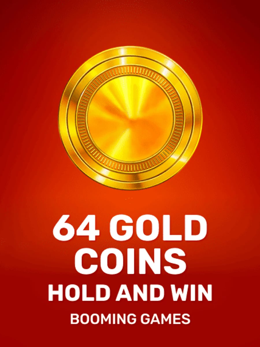 64 Gold Coins Hold and Win slot game artwork