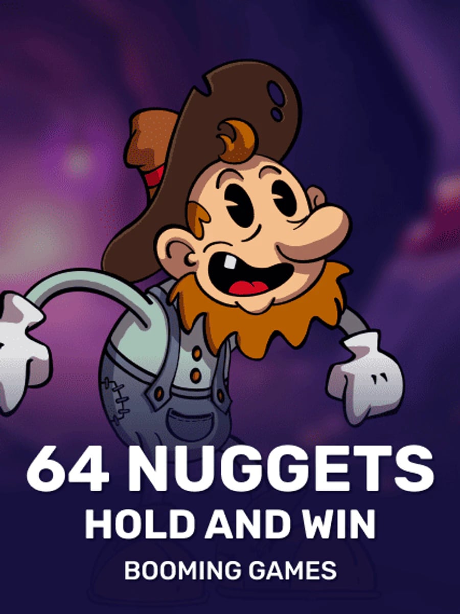 64 Nuggets: Hold and Win slot game artwork