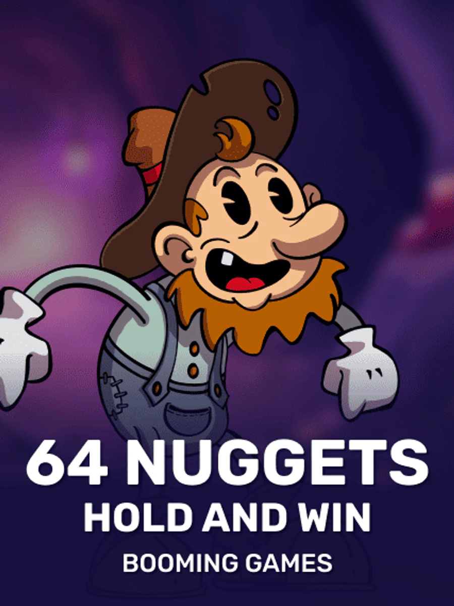64 Nuggets: Hold and Win slot game artwork