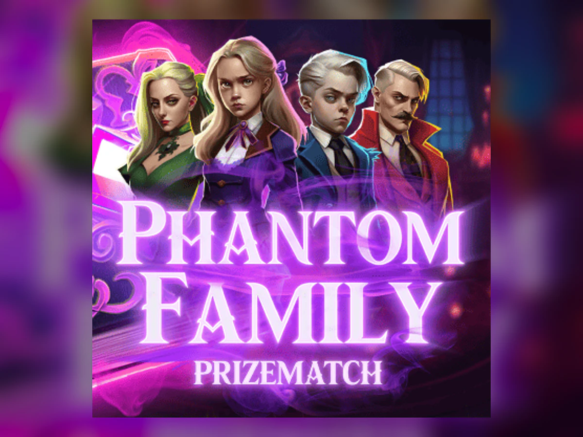 Phantom Family PrizeMatch slot game artwork