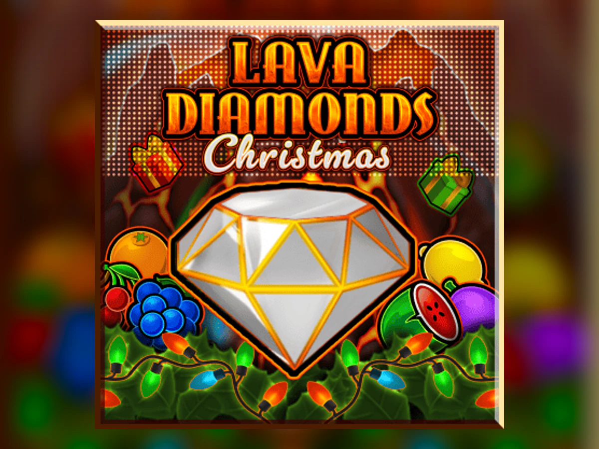 Lava Diamonds Christmas slot game artwork