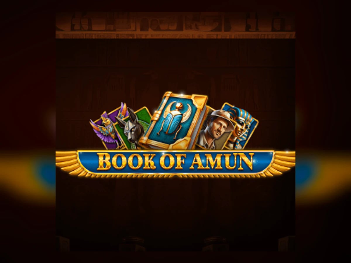 Book of Amun slot game artwork