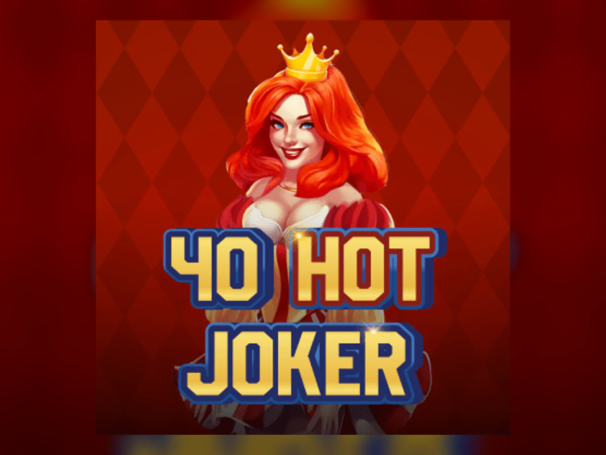 40 Hot Joker slot game artwork