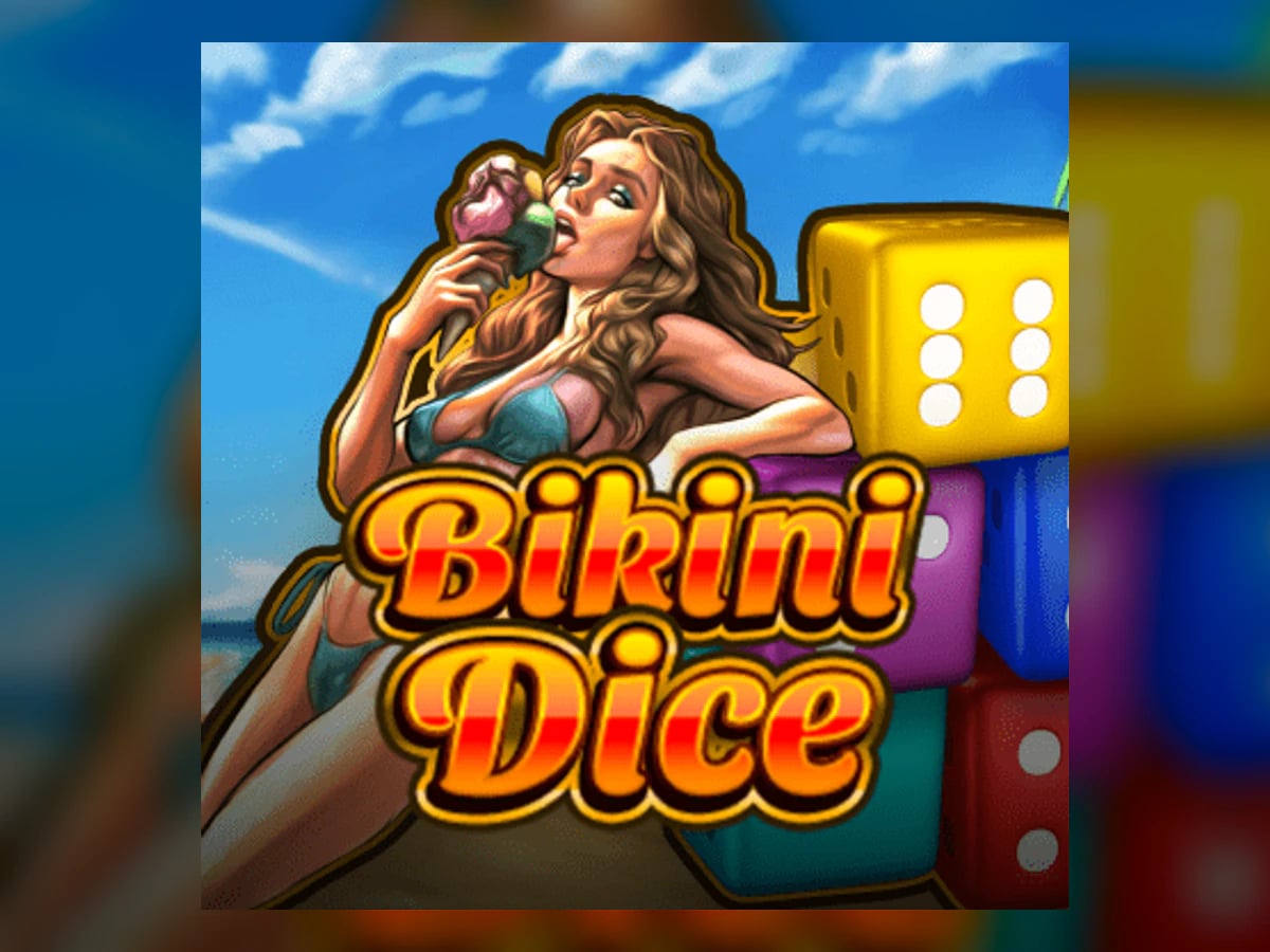 Bikini Dice slot game artwork