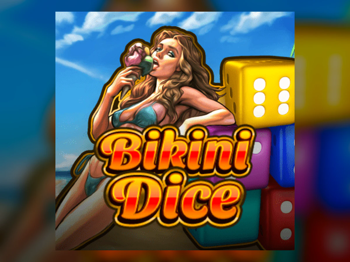 Bikini Dice slot game artwork