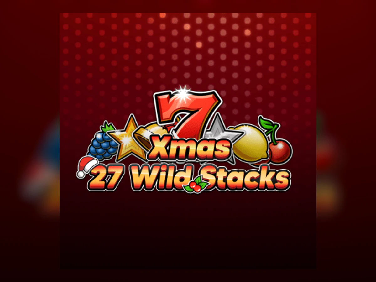 27 Wild Stacks Xmas slot game artwork