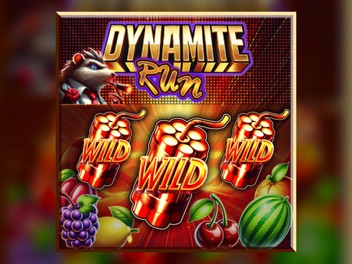 Dynamite Run slot game artwork