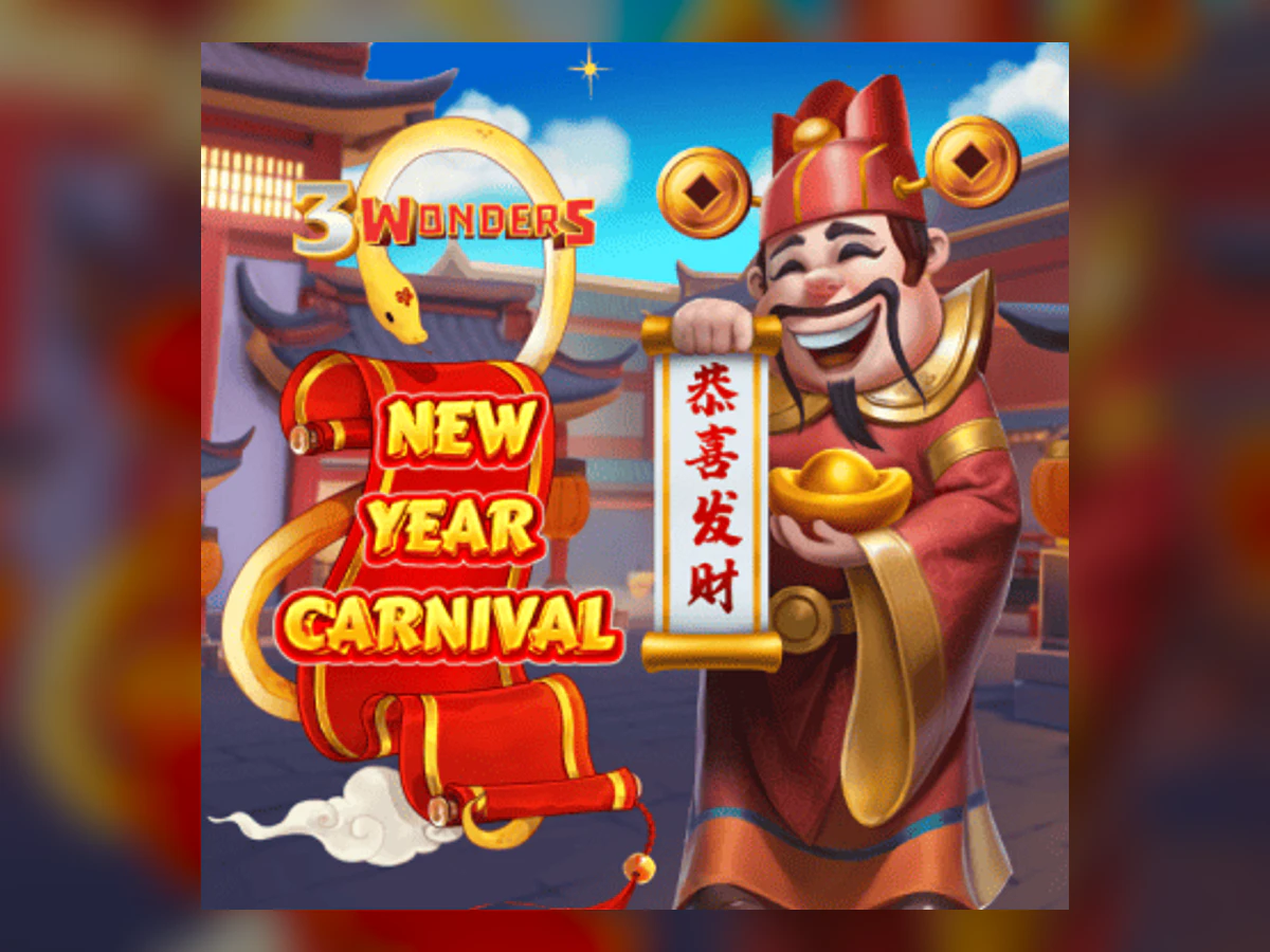 3 Wonders New Year Carnival slot game artwork