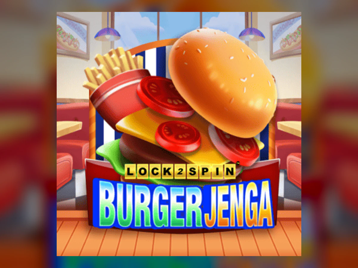 Burger Jenga Lock 2 Spin slot game artwork