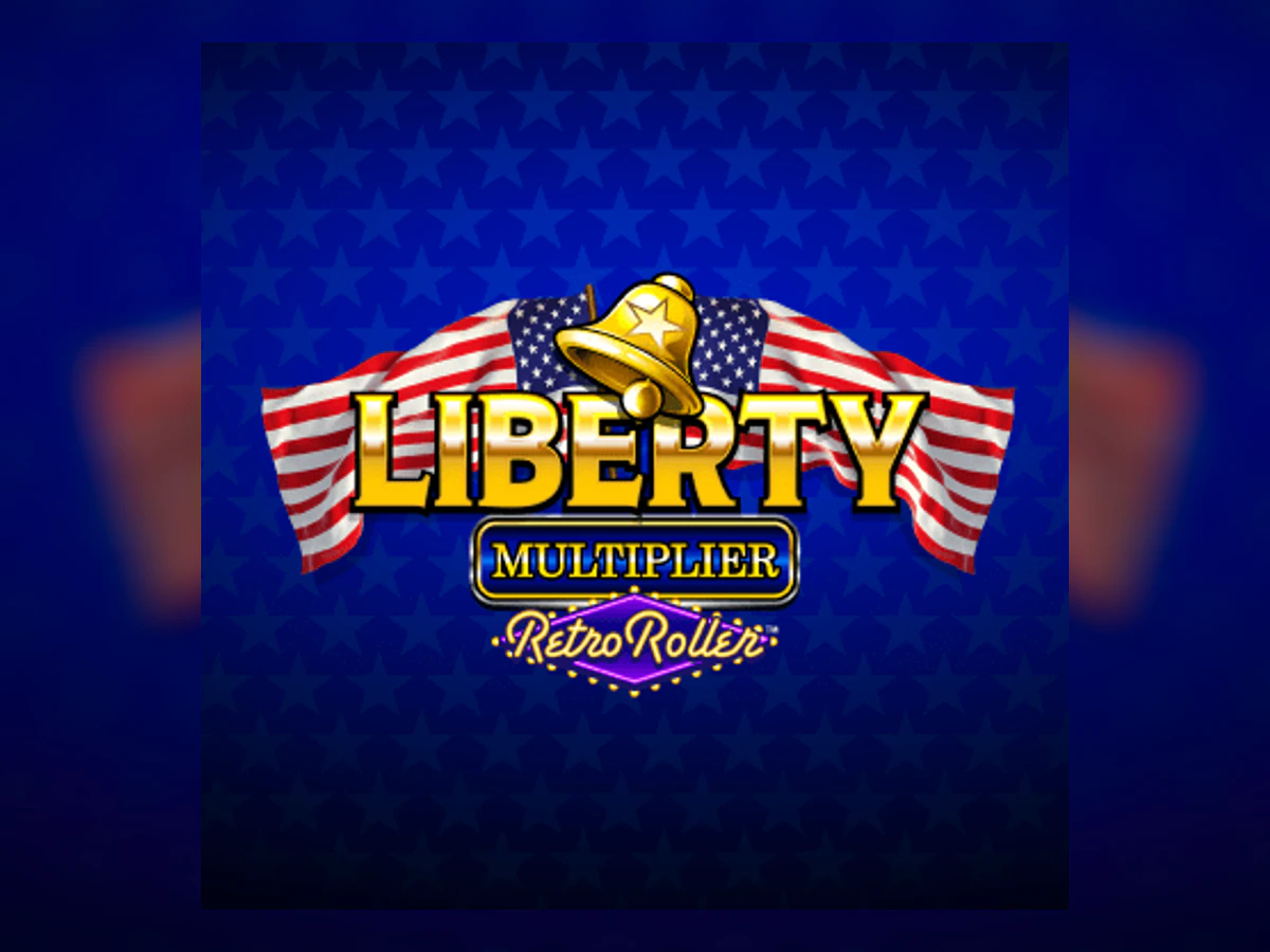 Liberty Multiplier Retro Roller slot game artwork