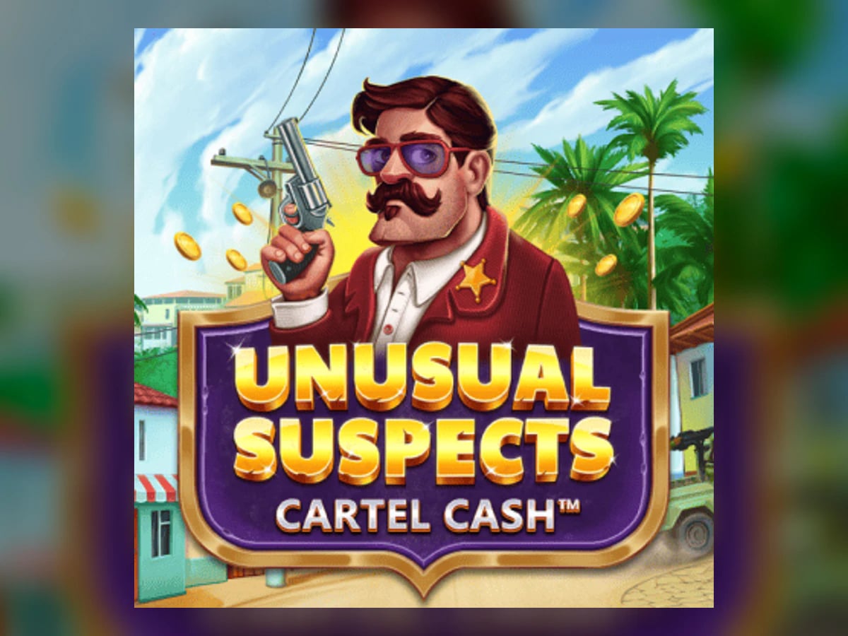 Unusual Suspects Cartel Cash slot game artwork