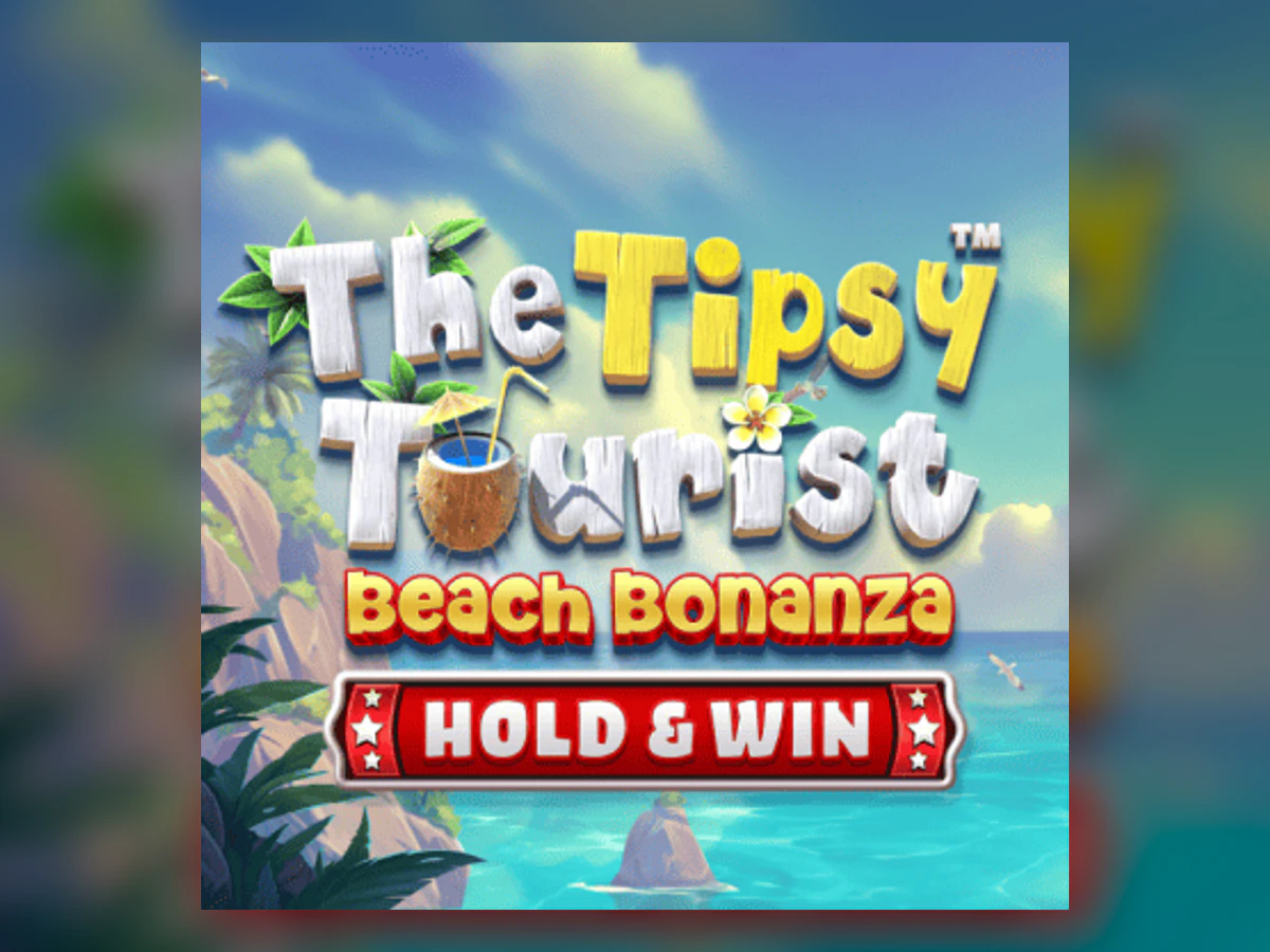 The Tipsy Tourist: Beach Bonanza - Hold & Win slot game artwork
