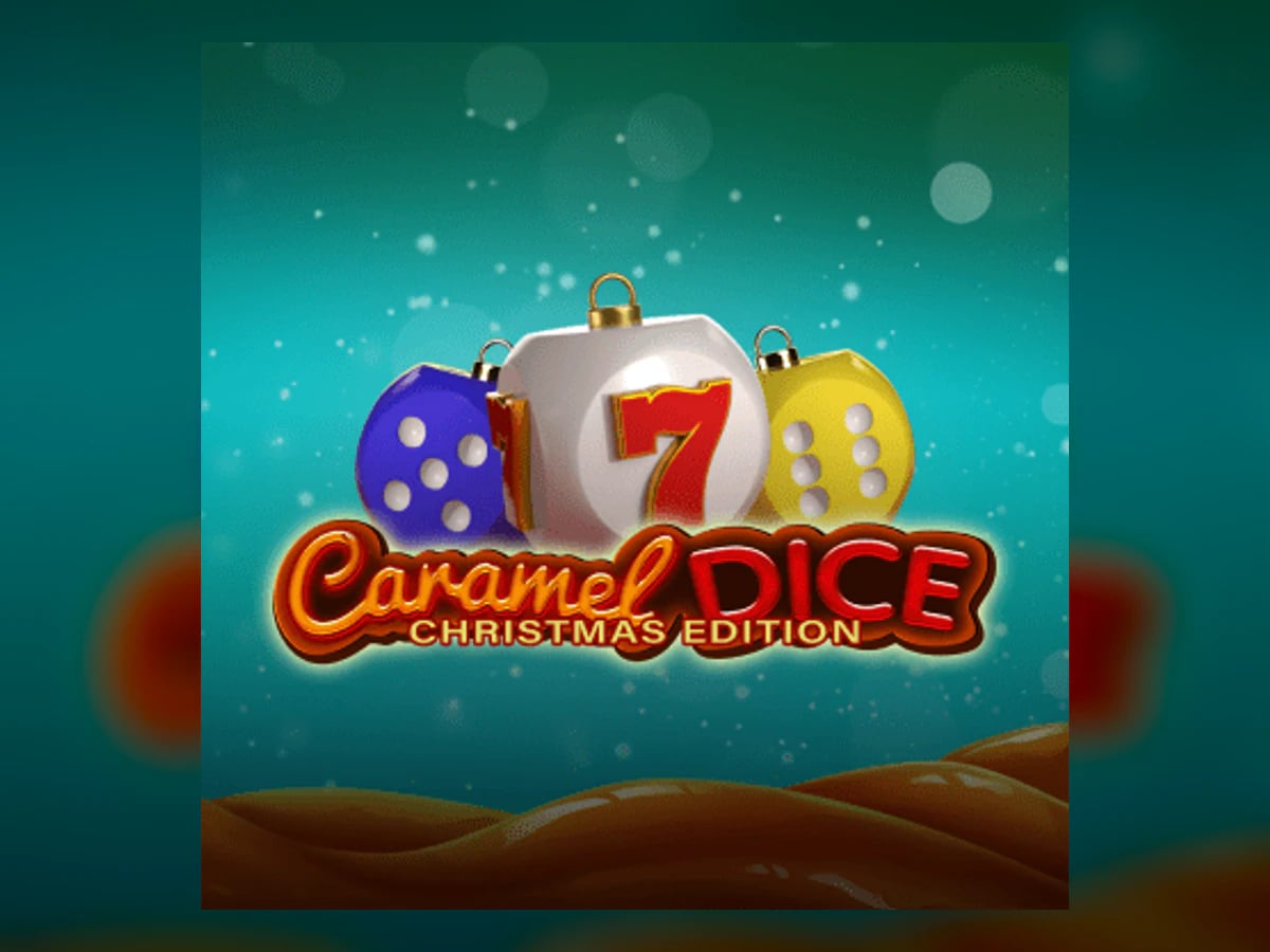 Caramel Dice - Christmas Edition slot game artwork