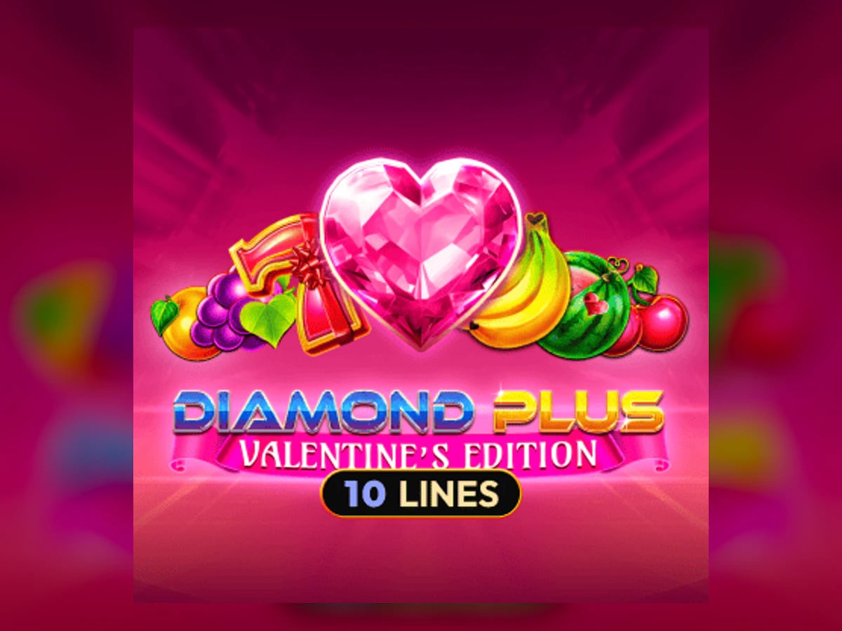 Diamond Plus Valentine's Edition slot game artwork