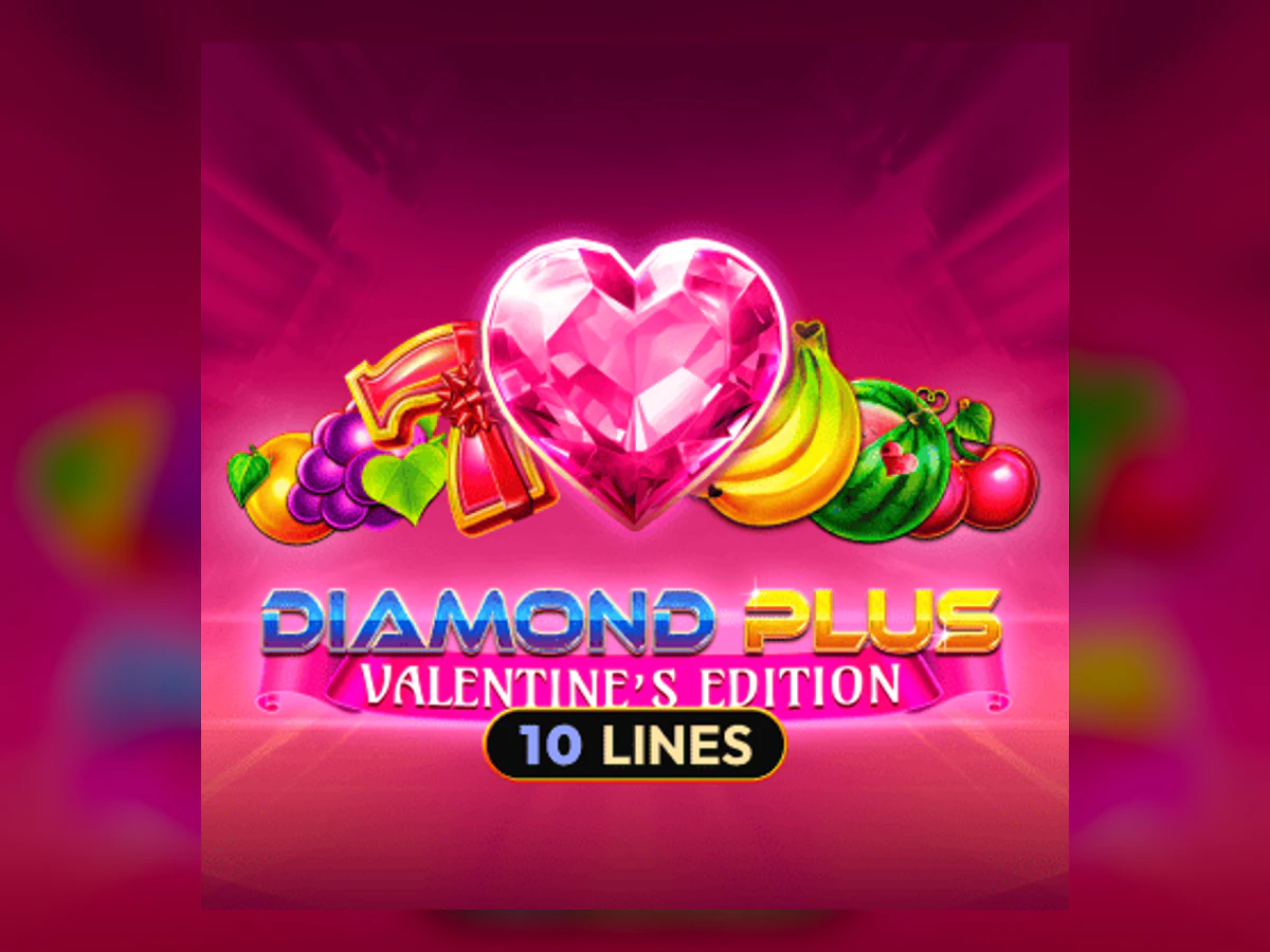 Diamond Plus Valentine's Edition slot game artwork