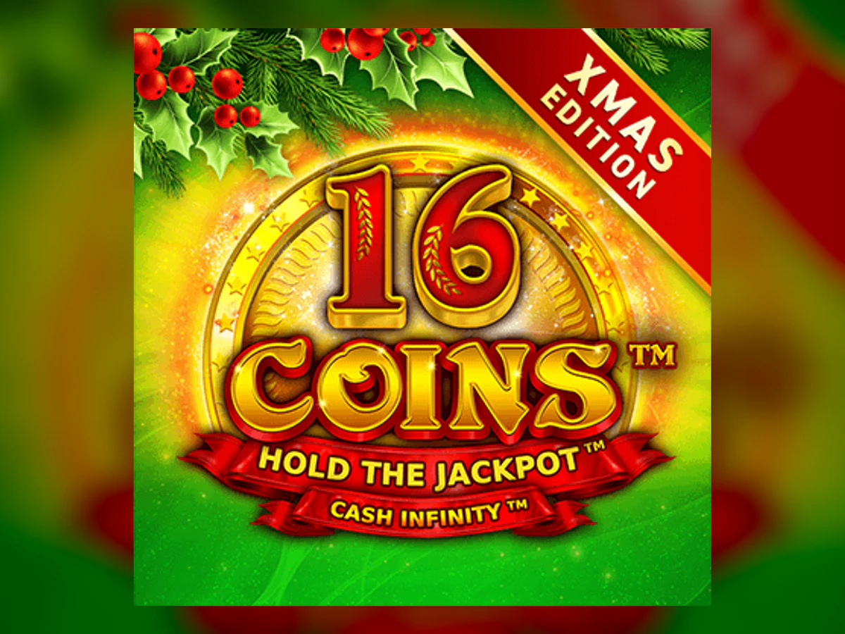 16 Coins Xmas slot game artwork