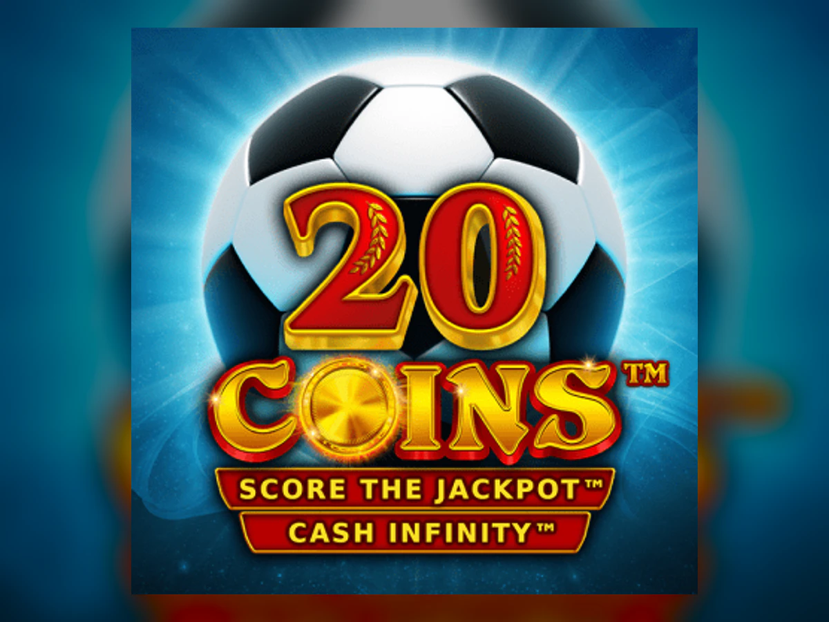 20 Coins Score the Jackpot slot game artwork