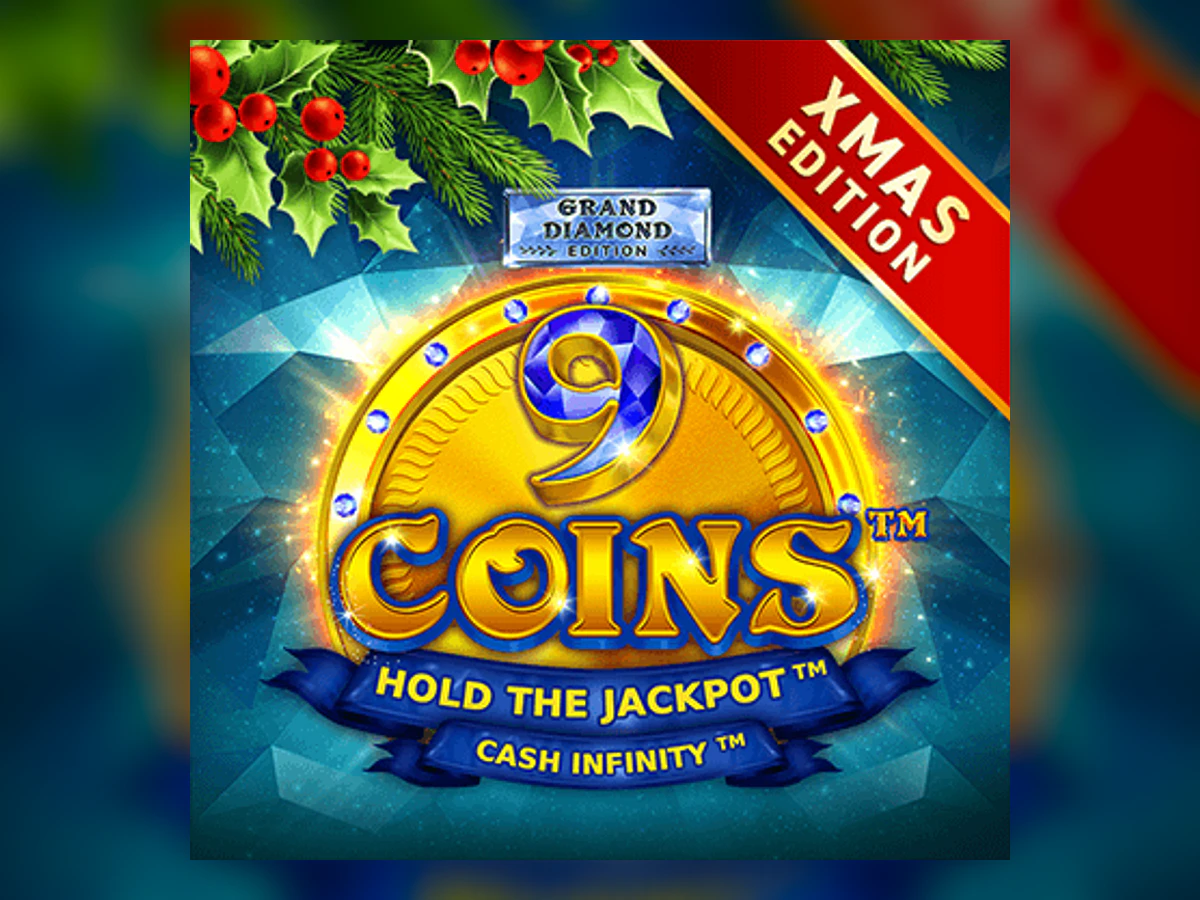 9 Coins Grand Diamond Xmas slot game artwork