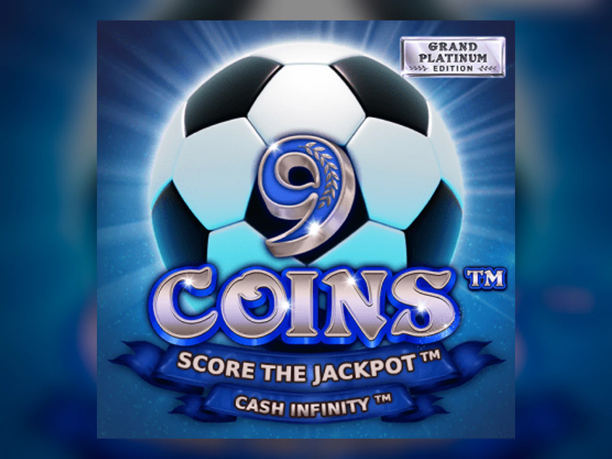 9 Coins Grand Platinum Edition Score the Jackpot slot game artwork