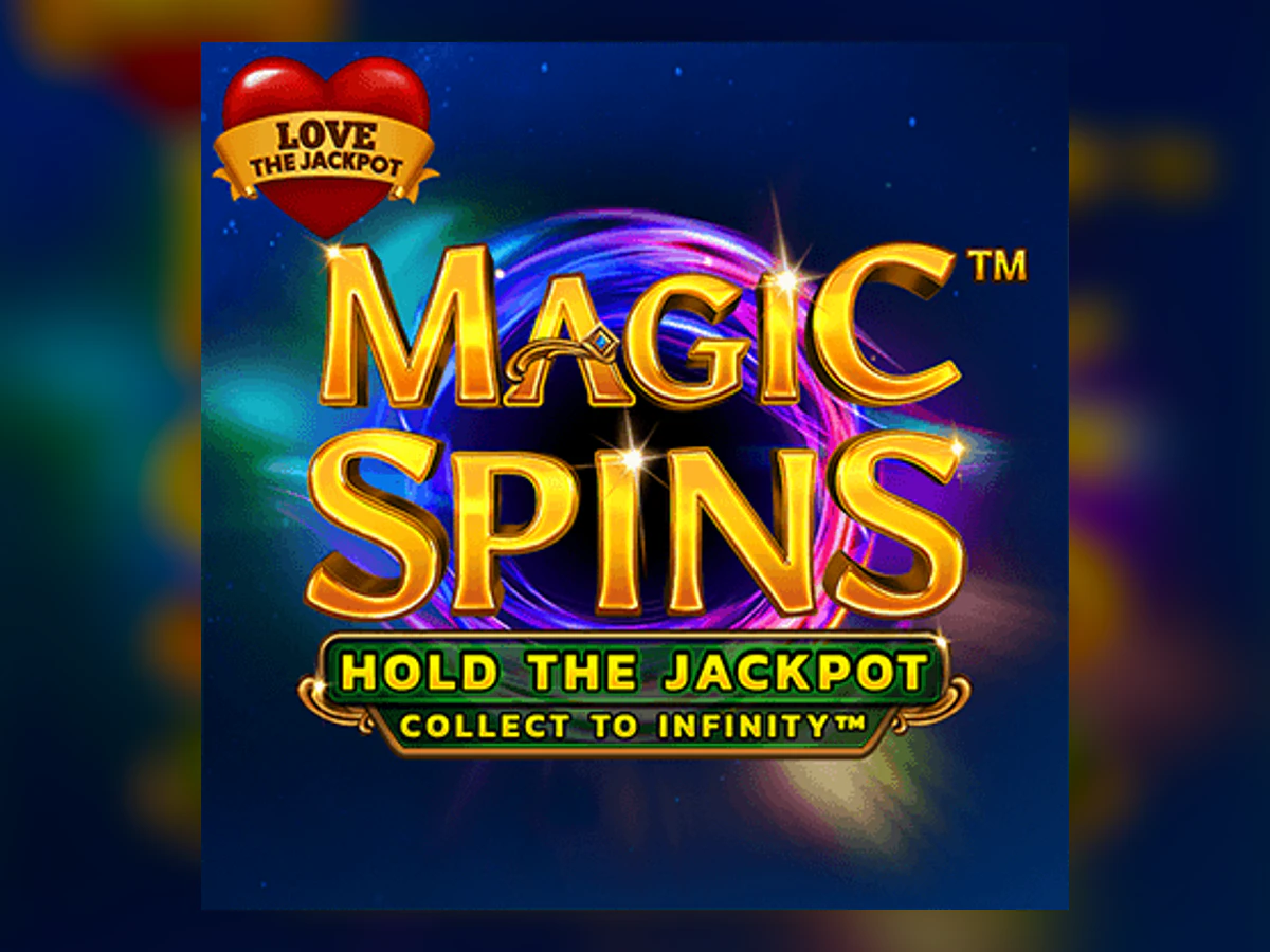 Magic Spins Love the Jackpot slot game artwork