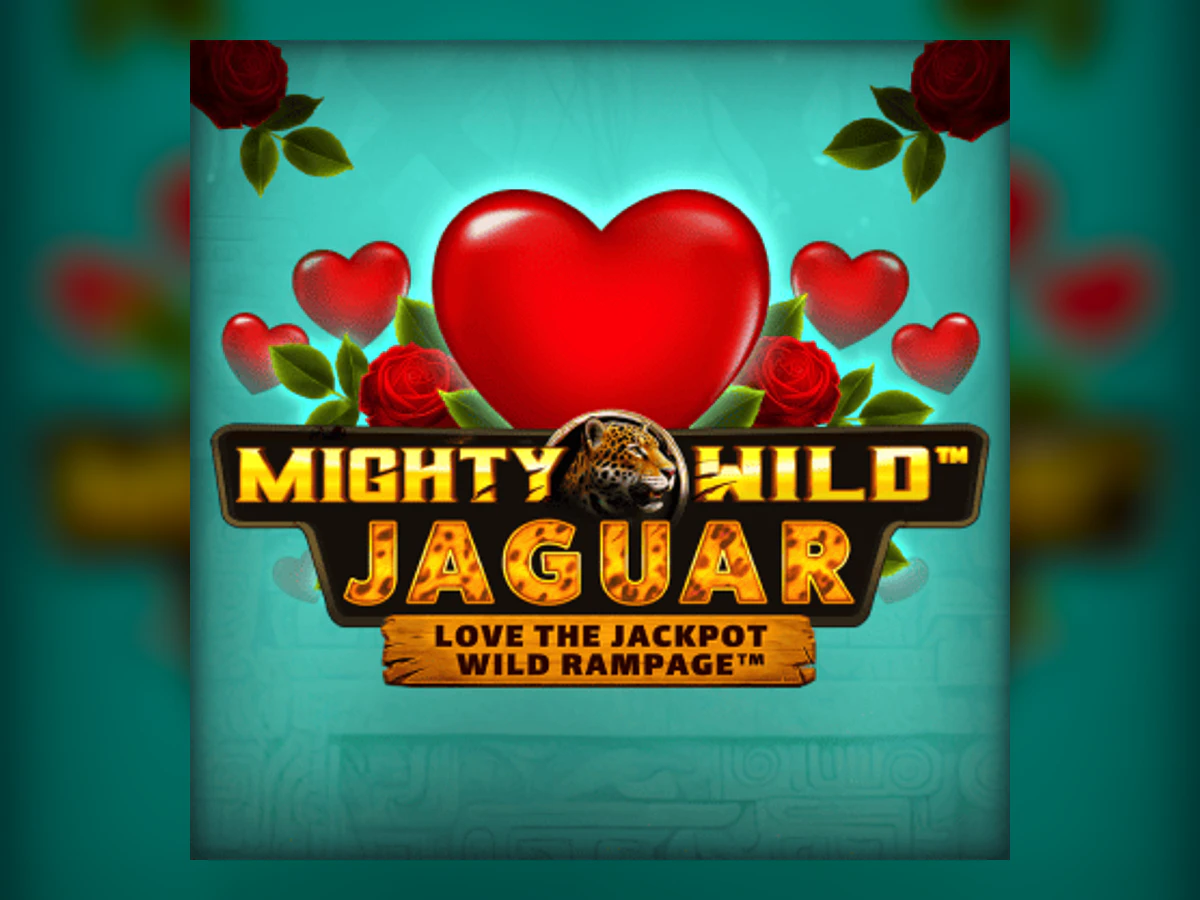Mighty Wild: Jaguar Love the Jackpot slot game artwork