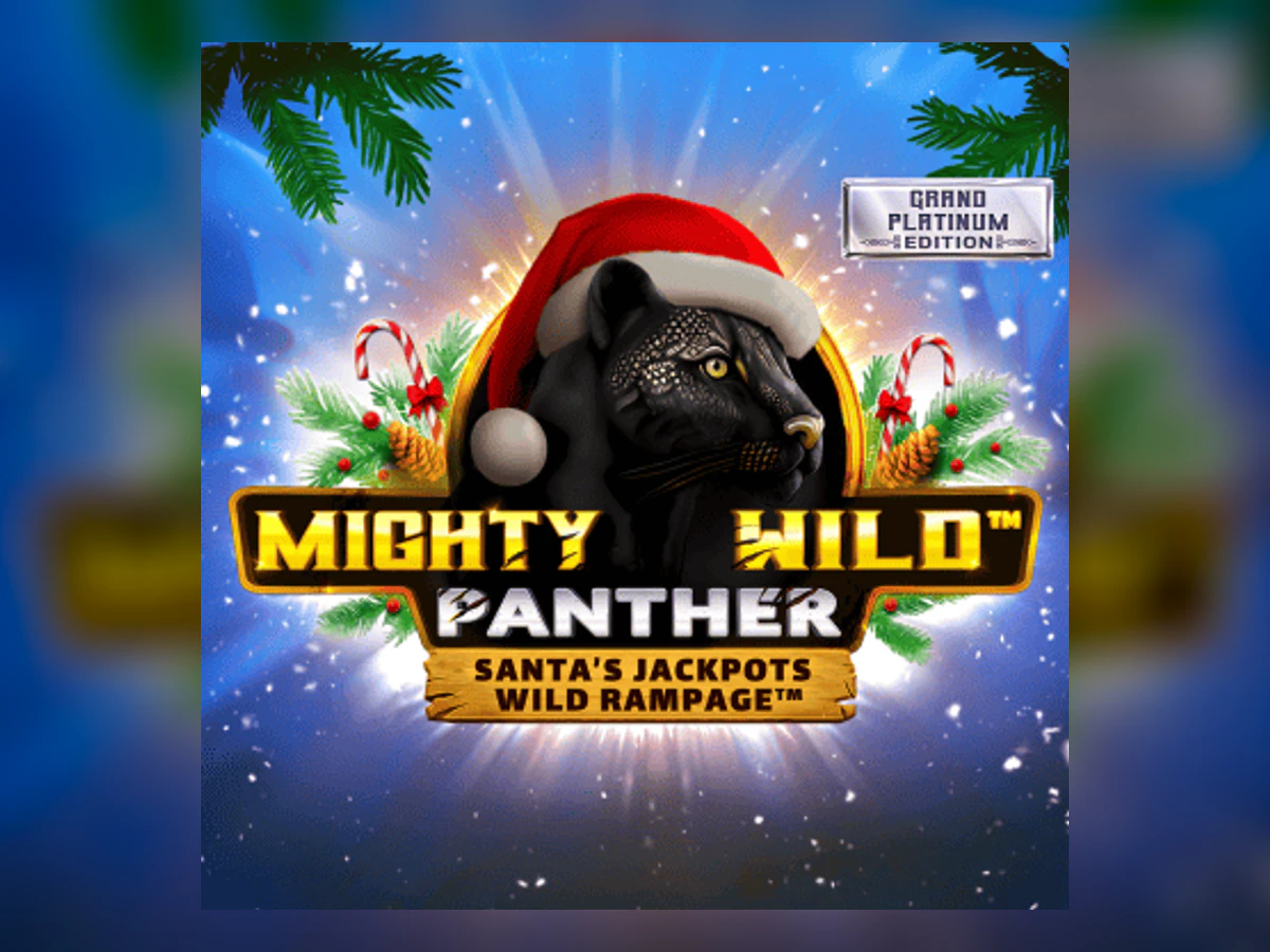 Mighty Wild: Panther Grand Platinum Edition Santa's Jackpots slot game artwork