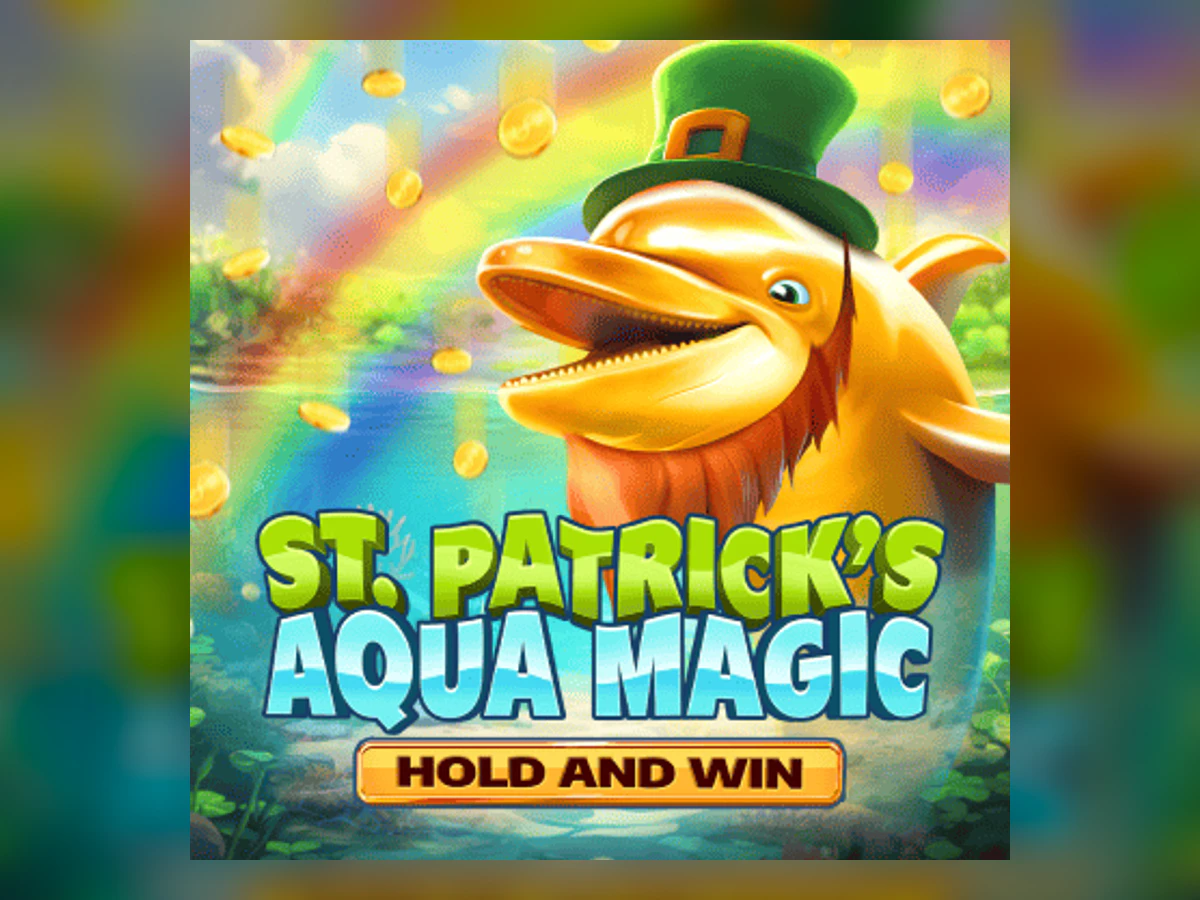 St. Patrick's Aqua Magic Hold and Win slot game artwork