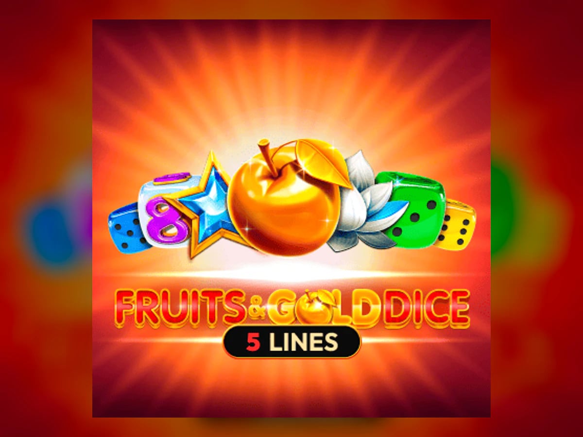 Fruits & Gold Dice slot game artwork