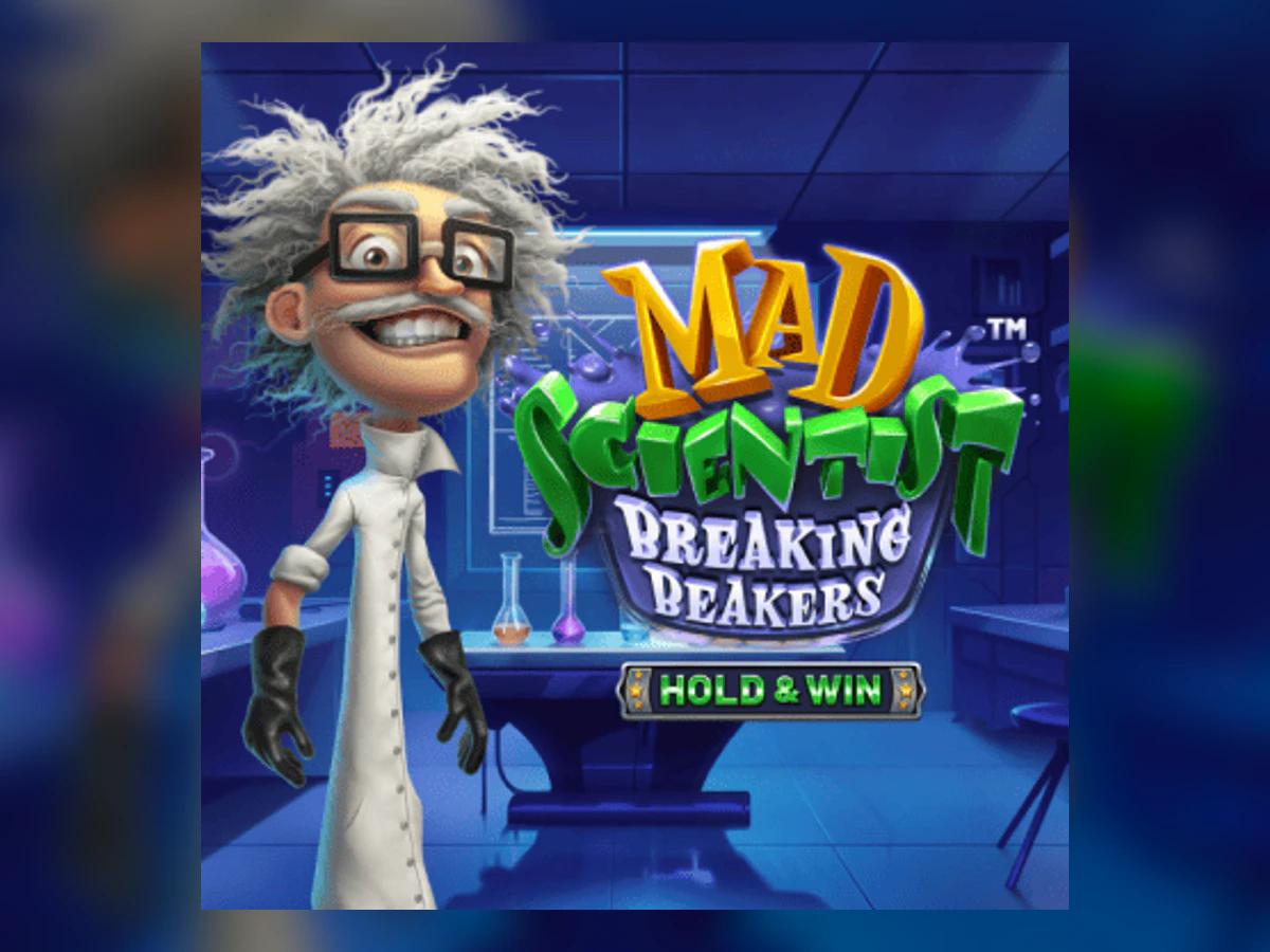 Mad Scientist: Breaking Beakers - Hold & Win slot game artwork