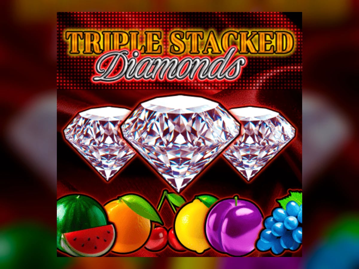 Triple Stacked Diamonds slot game artwork