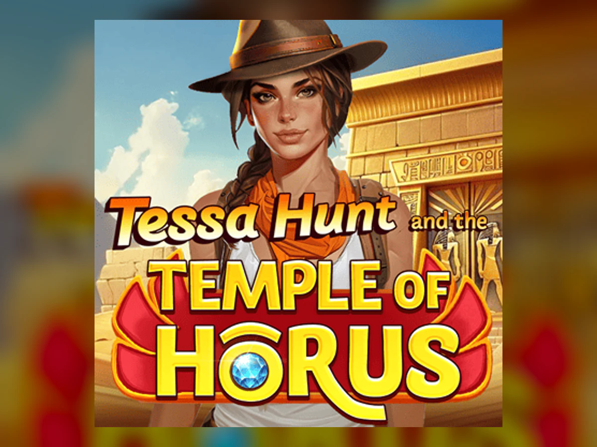 Tessa Hunt and the Eye of Hours slot game artwork
