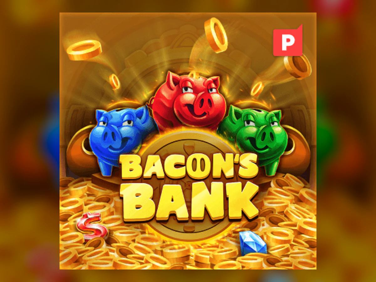 Bacon's Bank slot game artwork