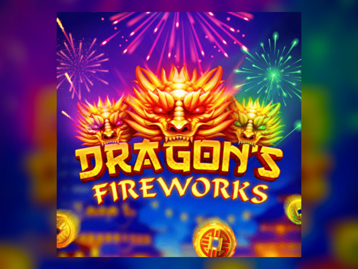Dragon's Fireworks slot game artwork